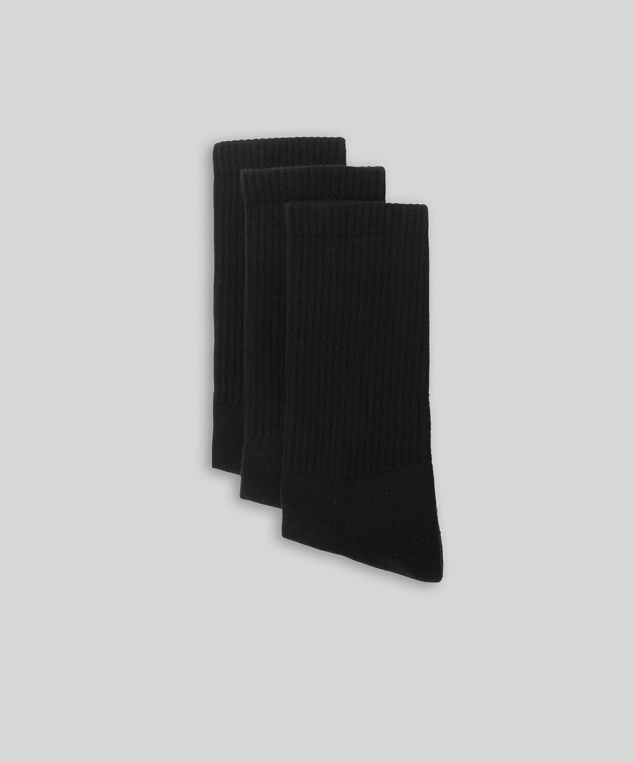 resm Monsieur Chaussette Unicolor Havlu Çorap 3lü Paket