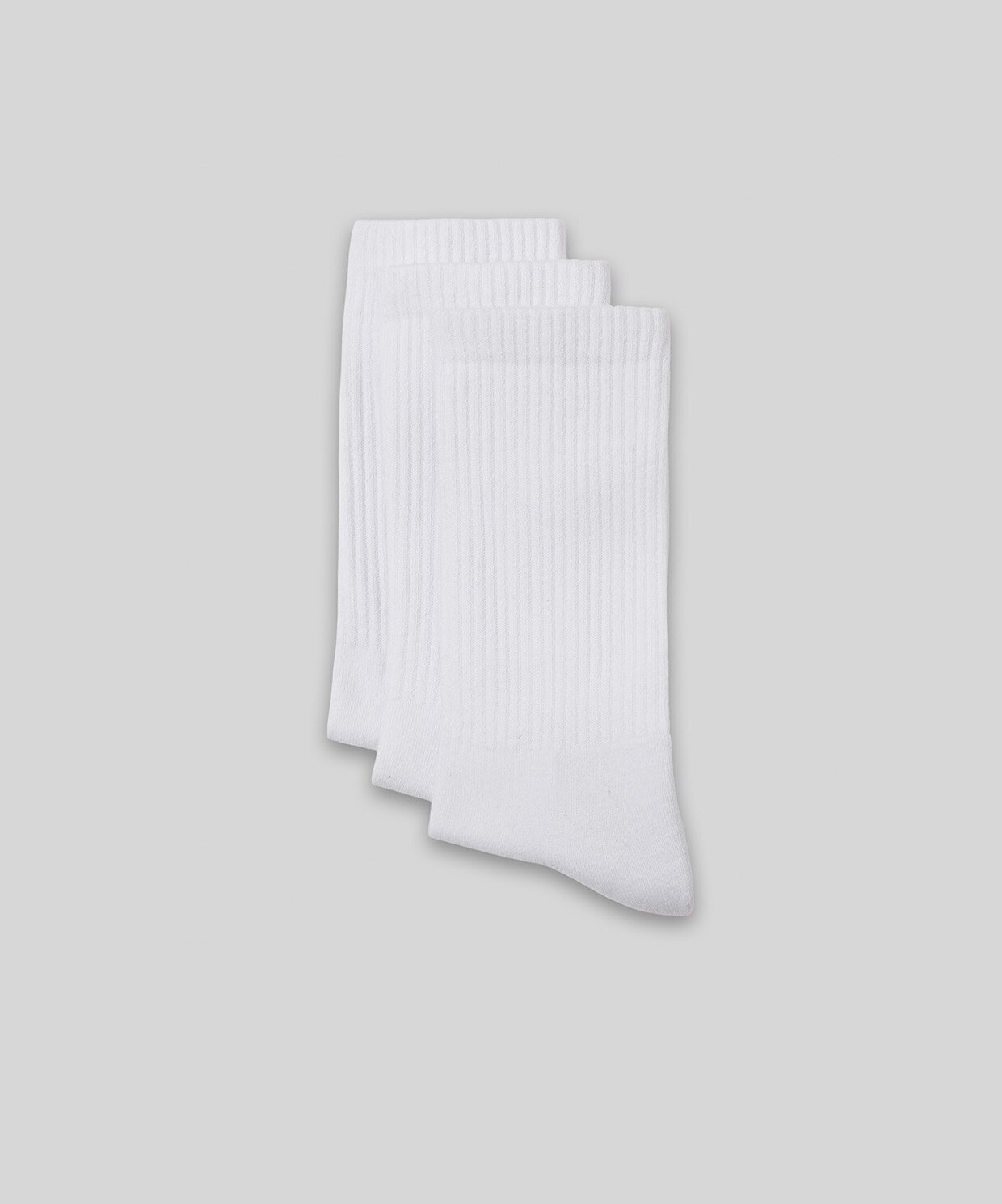 resm Monsieur Chaussette Unicolor Havlu Çorap 3lü Paket