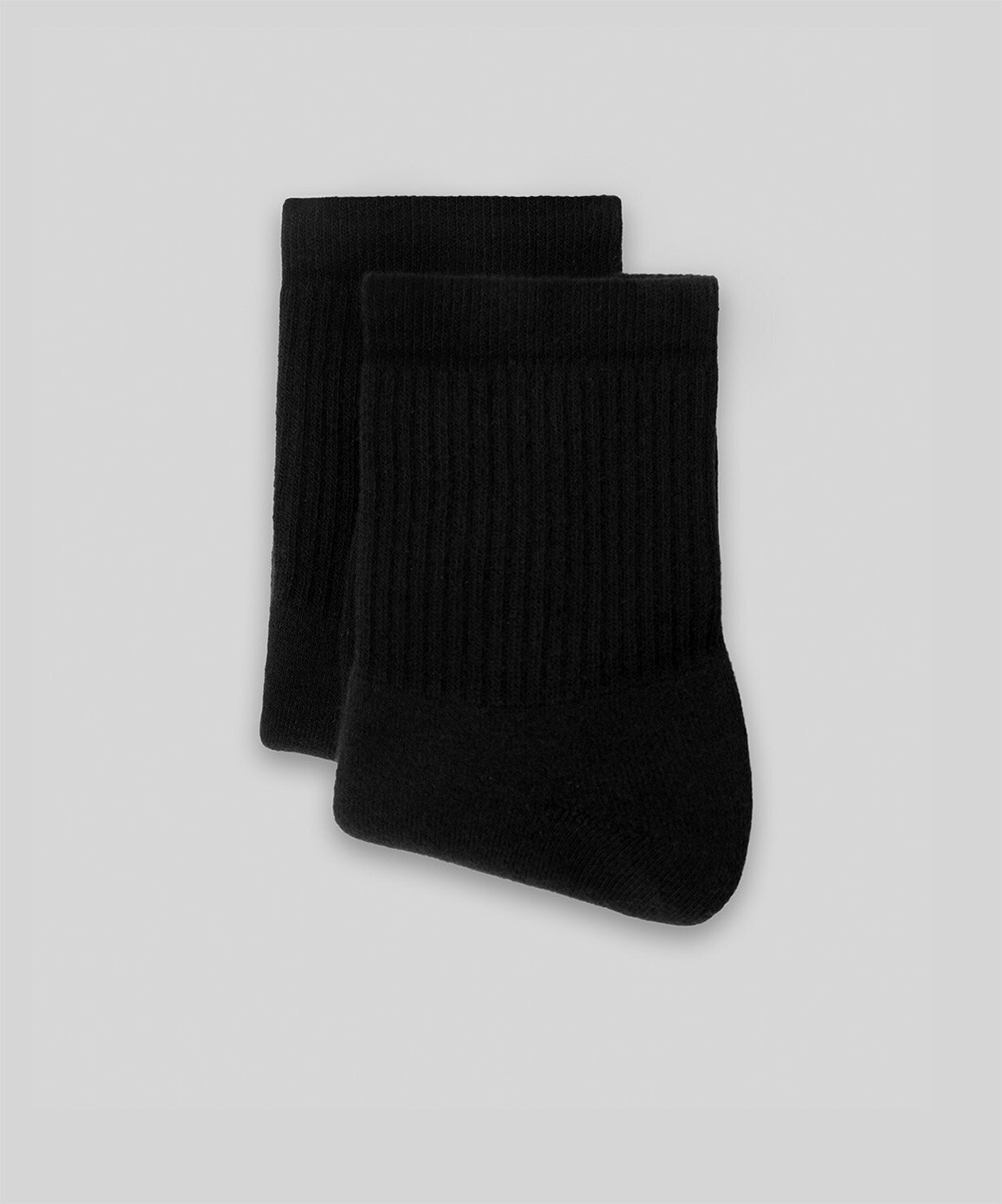 resm Monsieur Chaussette Unicolor Half Havlu Çorap 2li Paket