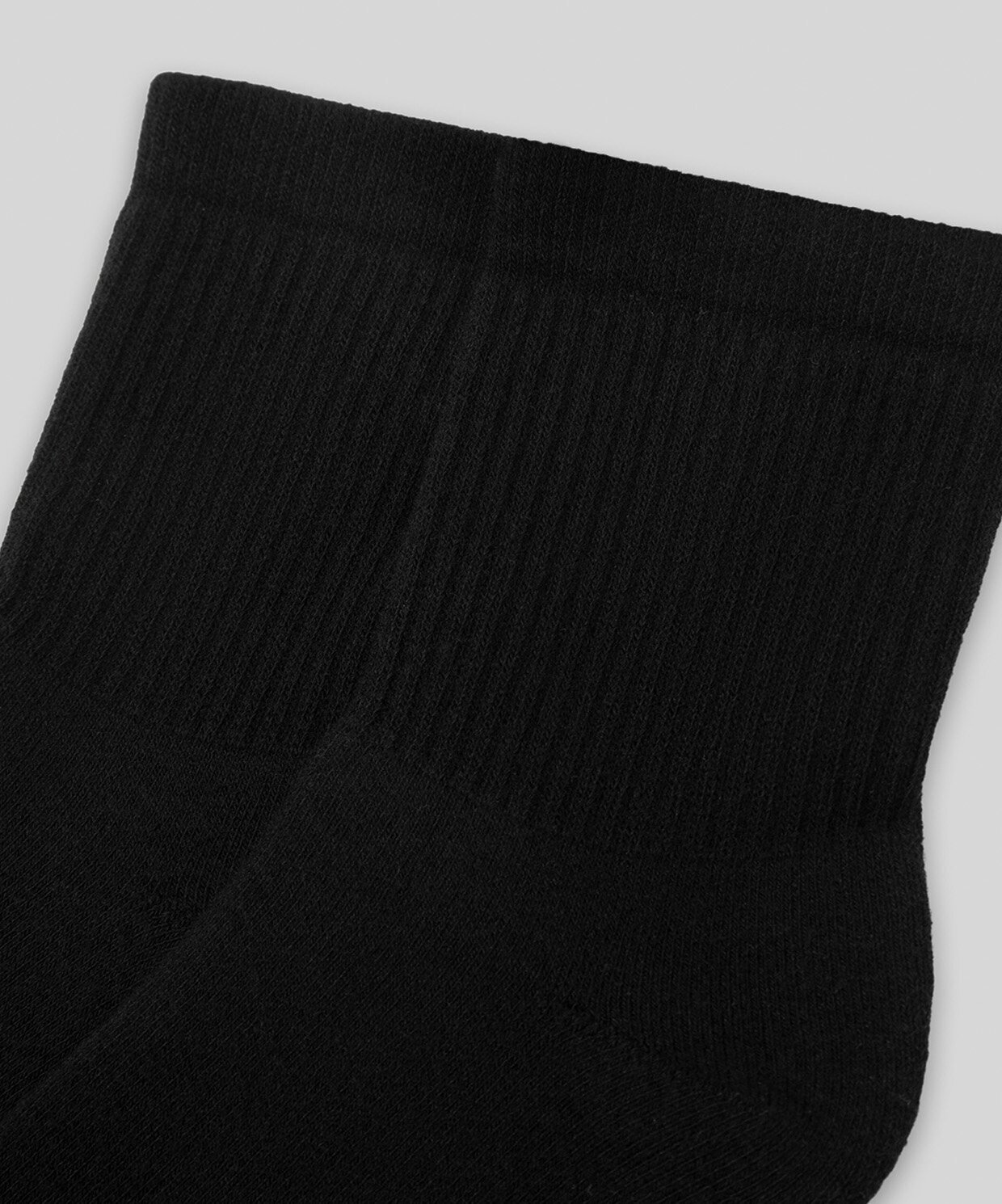 resm Monsieur Chaussette Unicolor Half Havlu Çorap 2li Paket