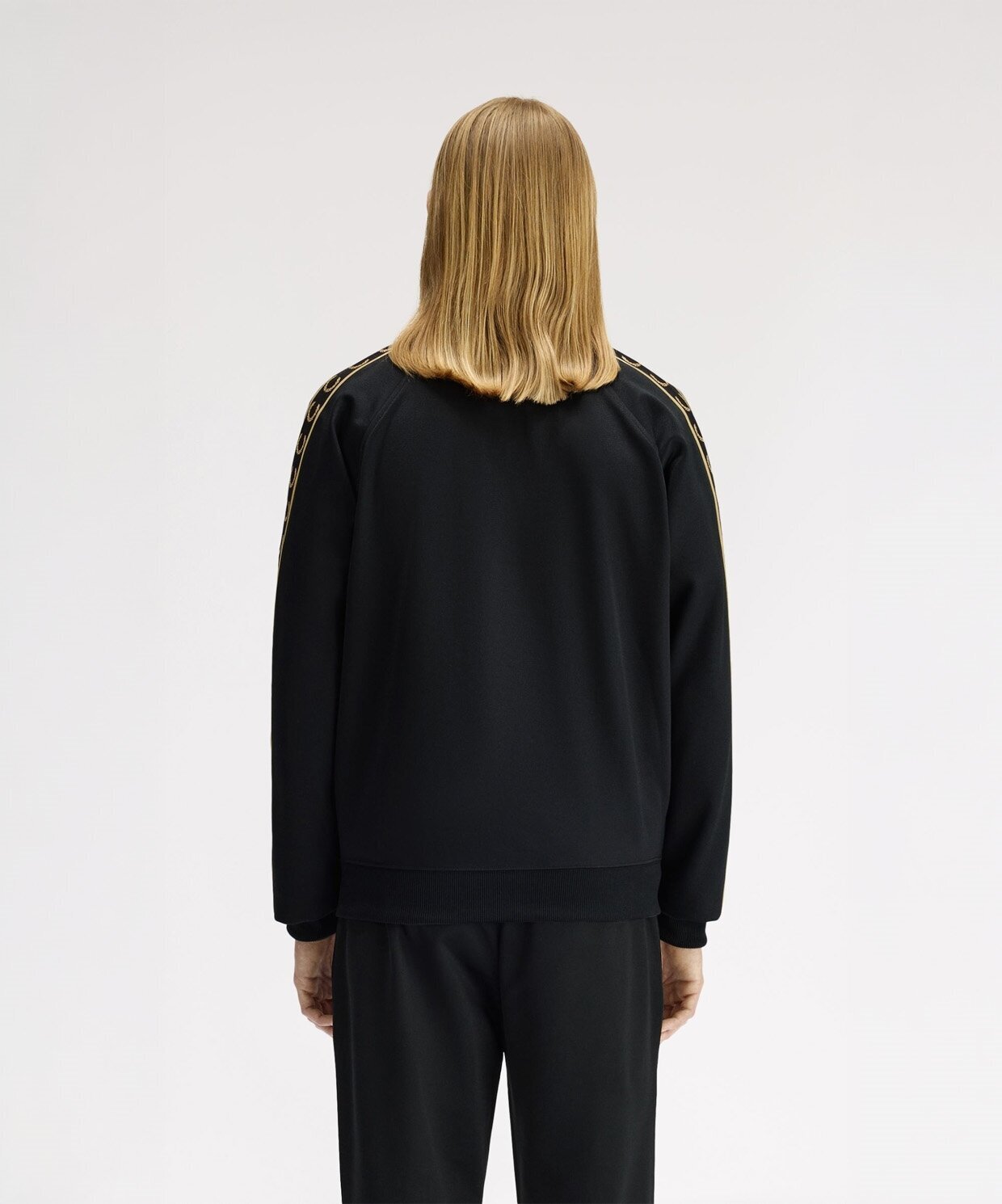 resm Fred Perry Contrast Tape Track Jacket