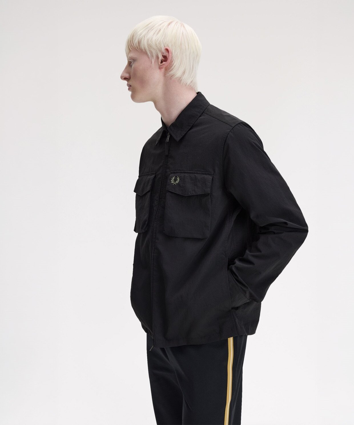 resm Fred Perry Ripstop Pocket Overshirt