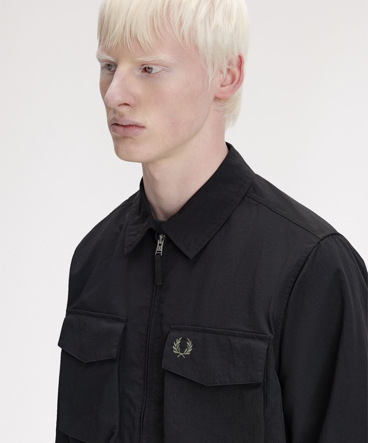 resm Fred Perry Ripstop Pocket Overshirt