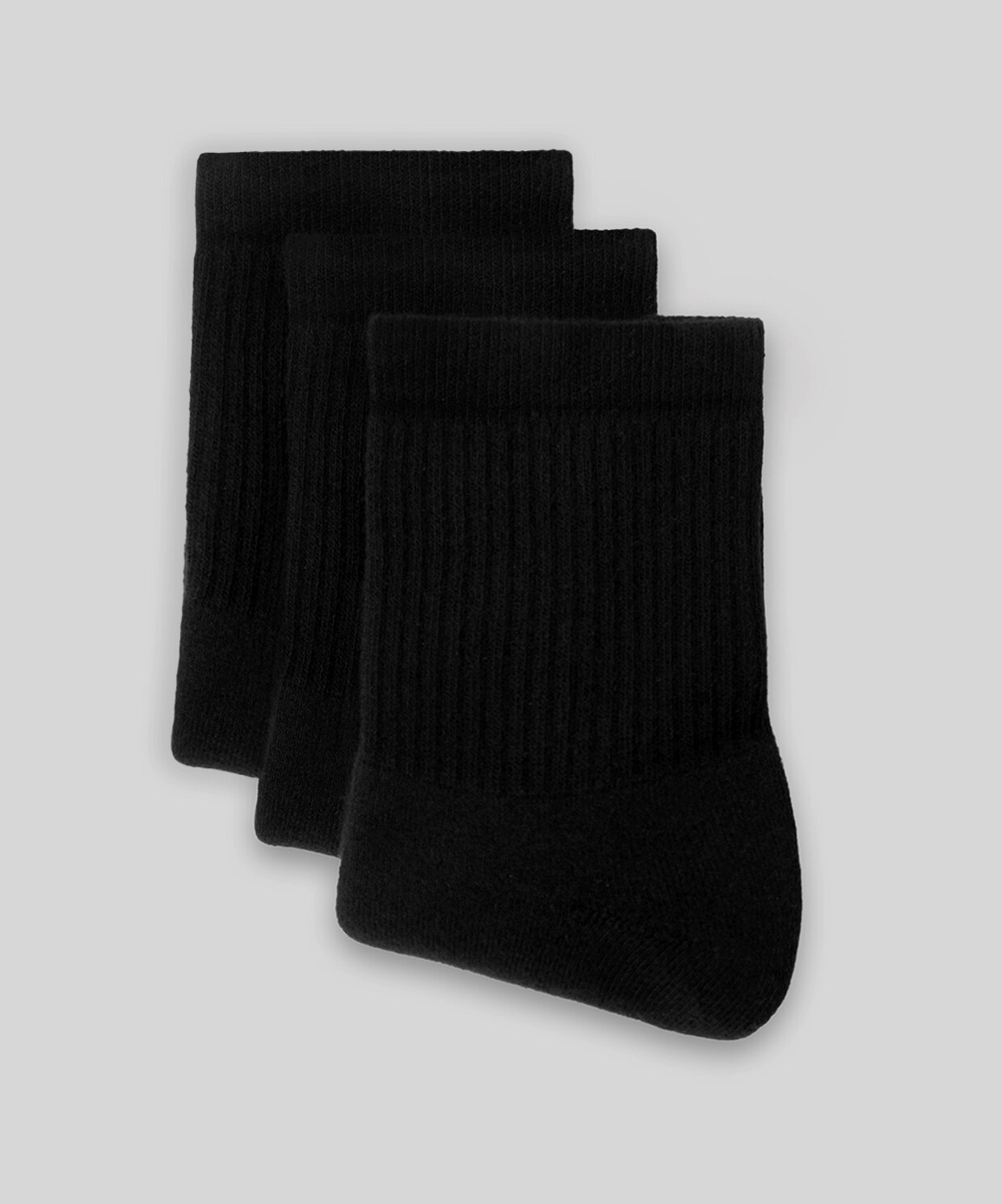 resm Monsieur Chaussette Unicolor Half Çorap 3lü Paket