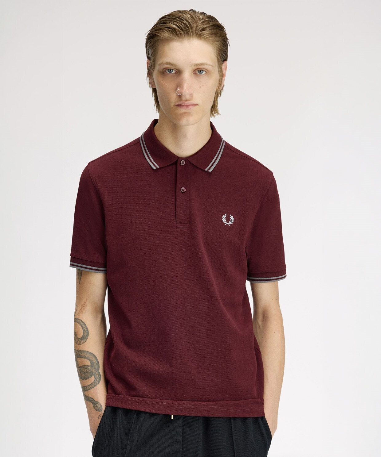 resm Fred Perry The Twin Tipped Fred Perry T-Shirt