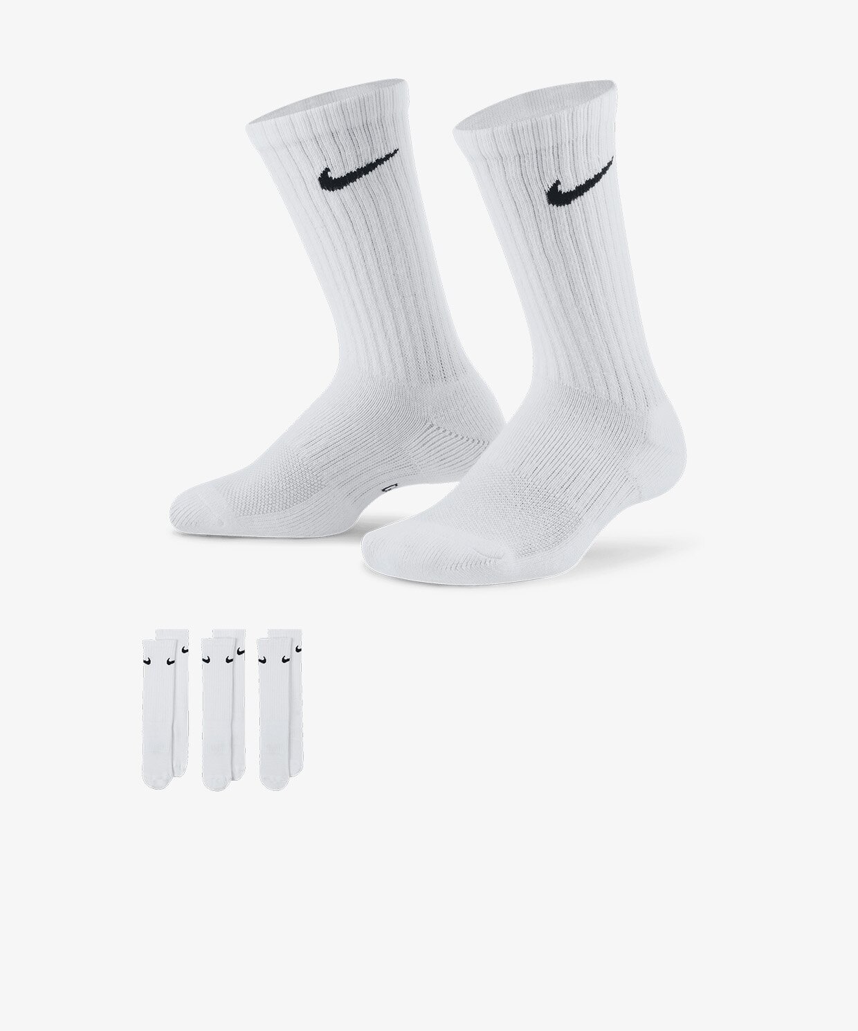 Unisex носки Nike Everyday Cushioned Crew Socks 3lü Paket