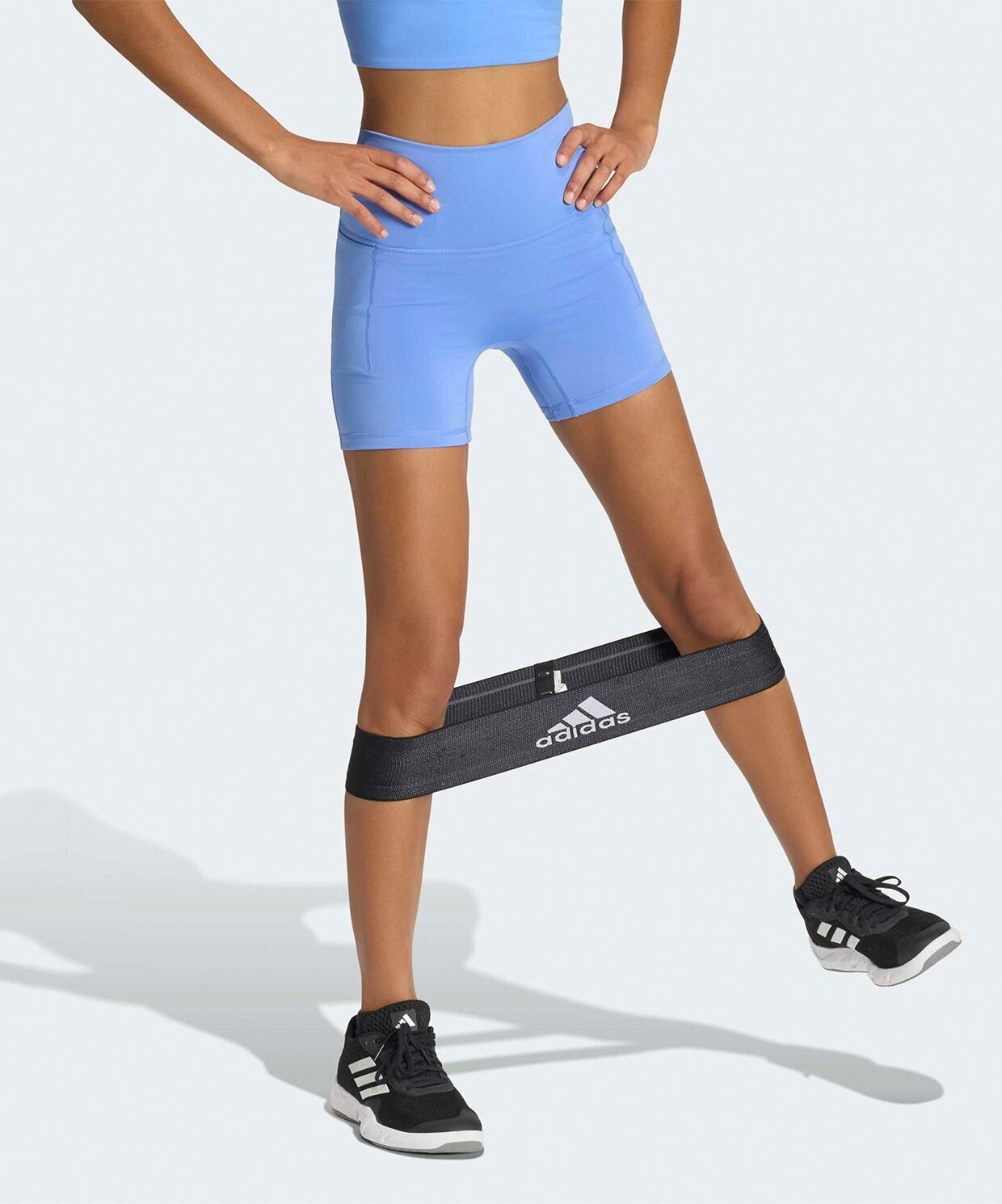 resm adidas 3 Stripes Studio All Me Booty Short Leggings