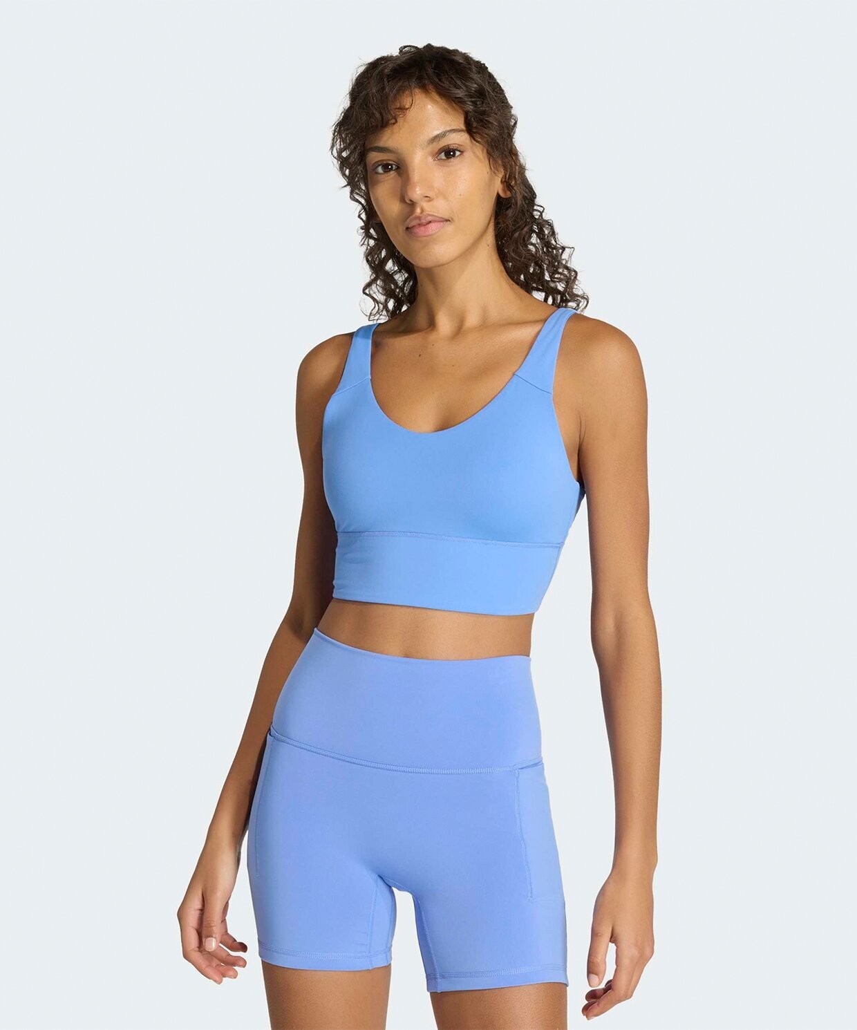 resm adidas 3 Stripes Studio All Me Light Support Bra
