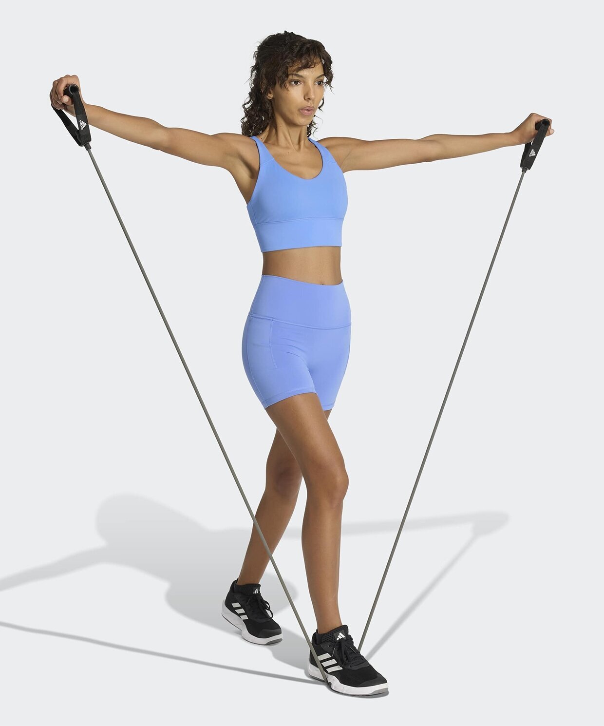 resm adidas 3 Stripes Studio All Me Light Support Bra