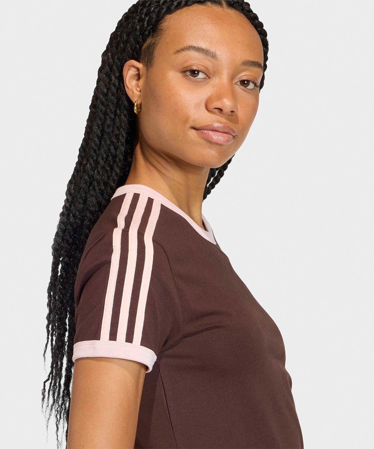 resm adidas 3-Stripes Slim T-Shirt
