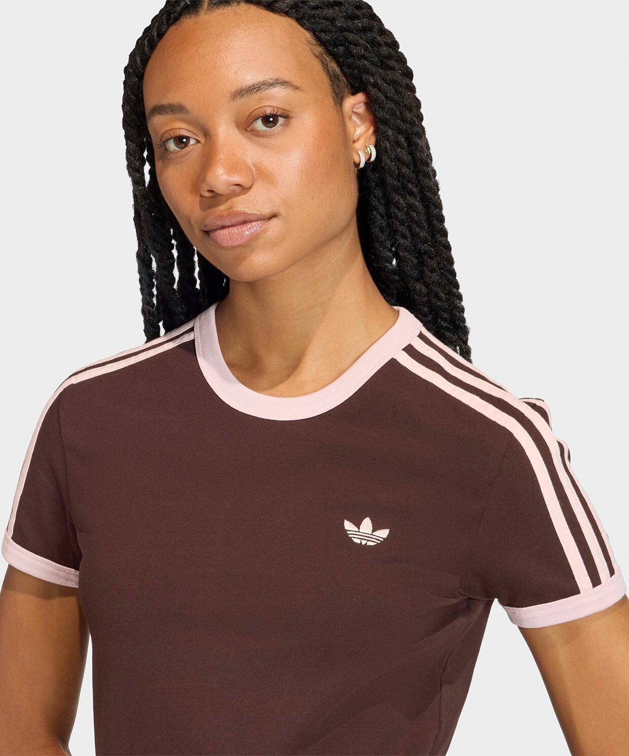 resm adidas 3-Stripes Slim T-Shirt