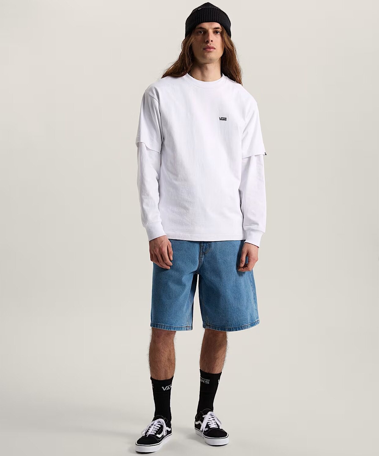 Мужские шорты Vans Check-5 Baggy Denim Short