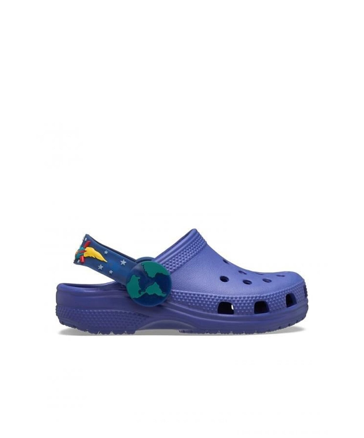 Детские шлепки Crocs C Imagination Lightsbkstrpcgt