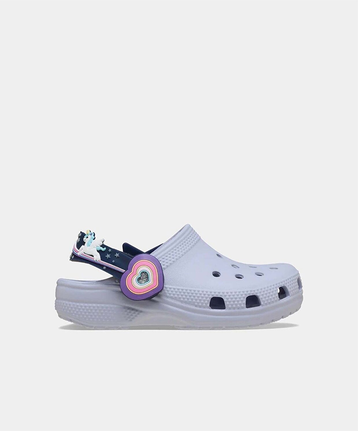 Детские шлепки Crocs C Imagination Lightsbkstrpcgt