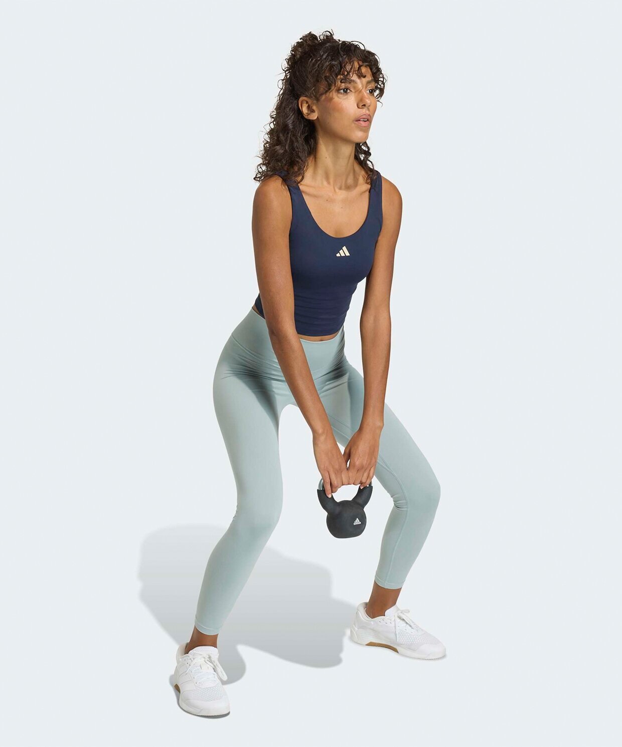 resm adidas 3-Stripes Studio All Me Light Support Tank