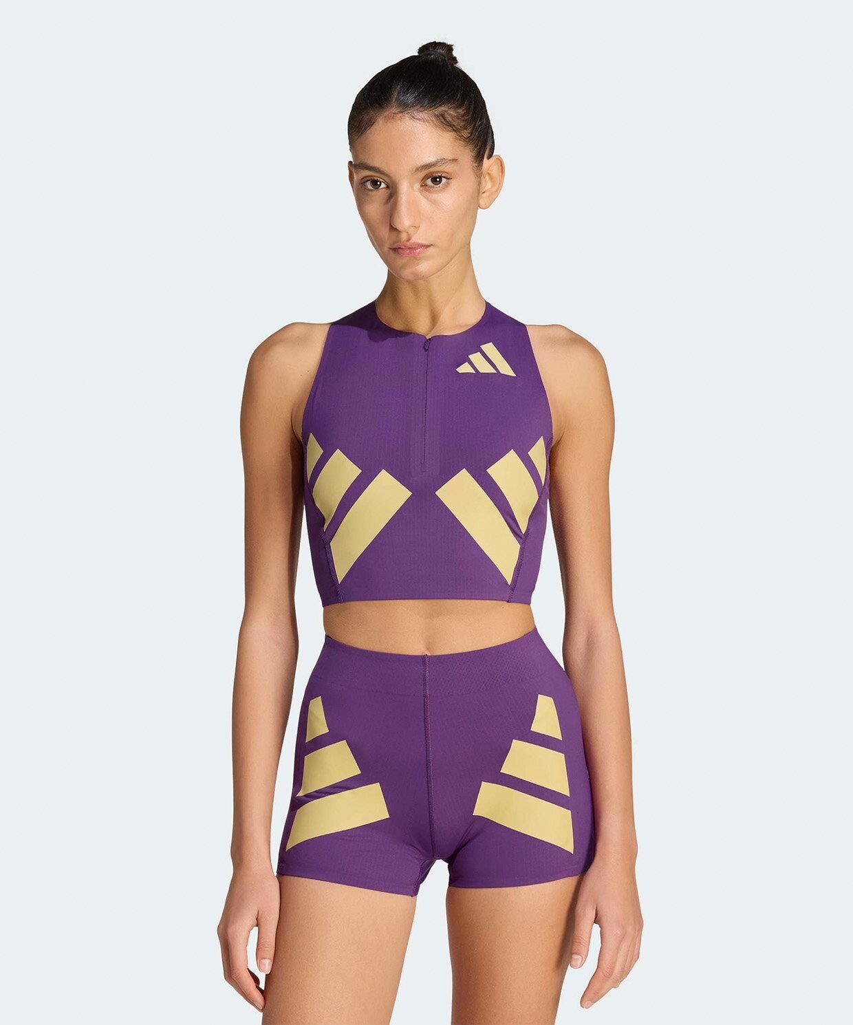 Женская футболка adidas Adizero Road to Records Crop Top