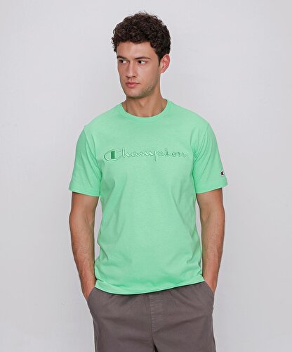 Mint green outlet champion shirt