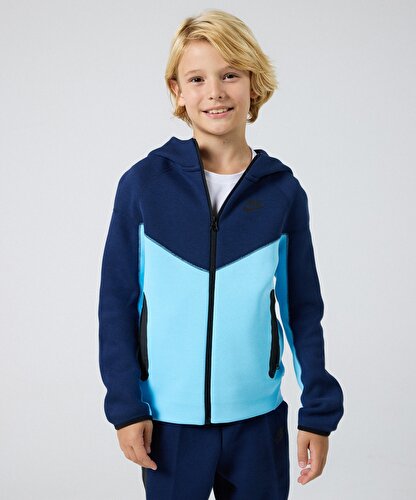 Nike tech essential colour block full zip hoodie junior shop