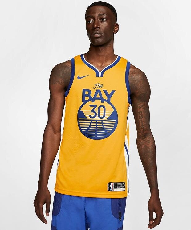 sari nike golden state warriors stephen curry swingman jersey nba sneaks up
