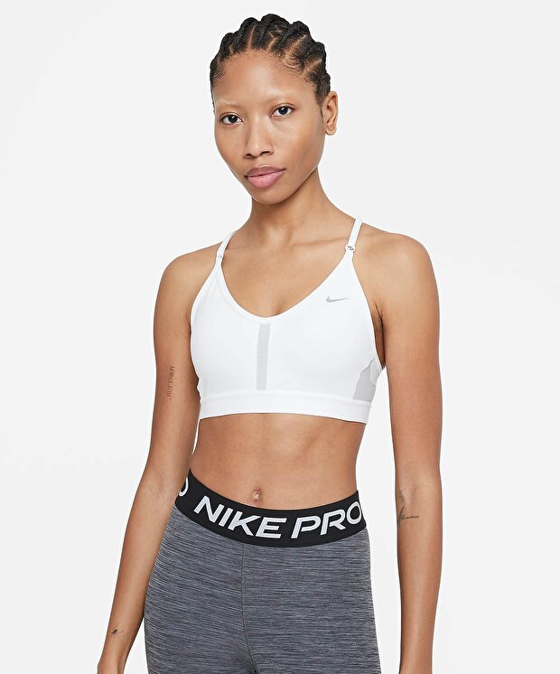 Женский спортивный бра Nike W Df indy V-Neck Bra