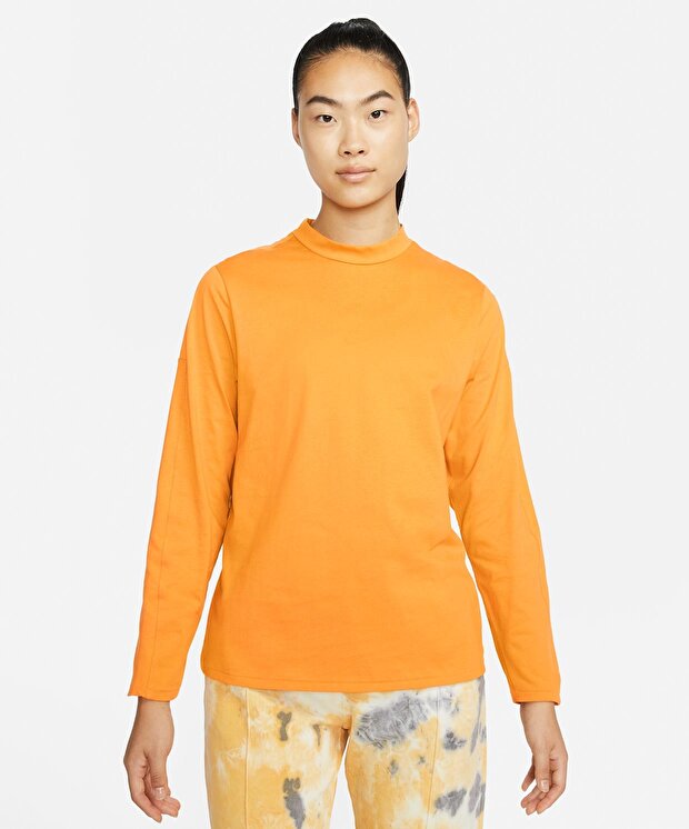 Женская футболка Nike W Nsw Dfadv Tp Ls Mock Top