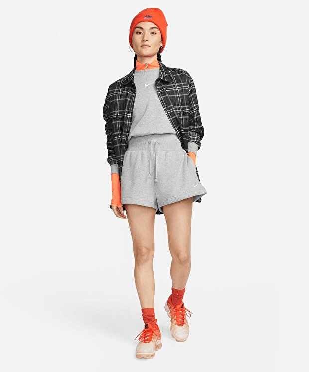 Женские шорты Nike Sportswear Phoenix Fleece High-Waisted Loose Shorts