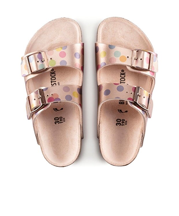 Birkenstock Arizona Kids Bf Metallic Dots - Görsel 3