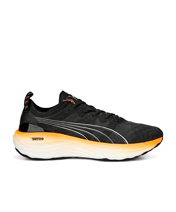 Мужские кроссовки Puma Foreverrun Nitro Black-Ultra Orange для бега