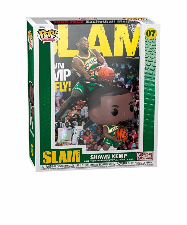 Resim Funko Pop Figür NBA Cover - Slam - Shawn Kemp