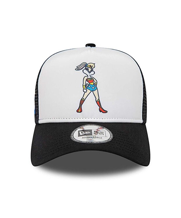 Unisex кепка New Era Wonder Woman Trucker Ltmash Whiblk