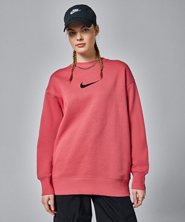 Женский свитшот Nike W Nsw Flc Os Crew Ms