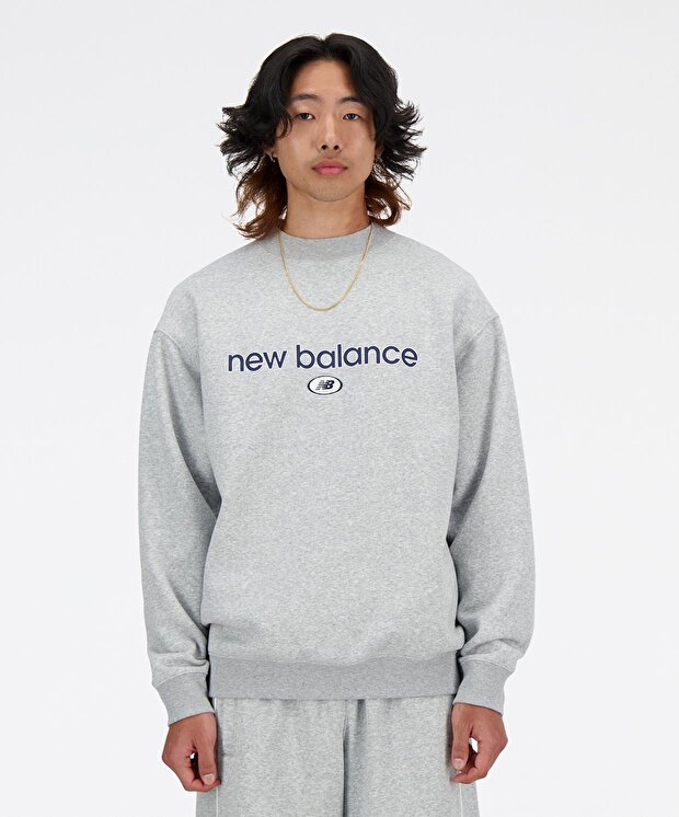 Мужской свитшот New Balance Hoops Crewneck