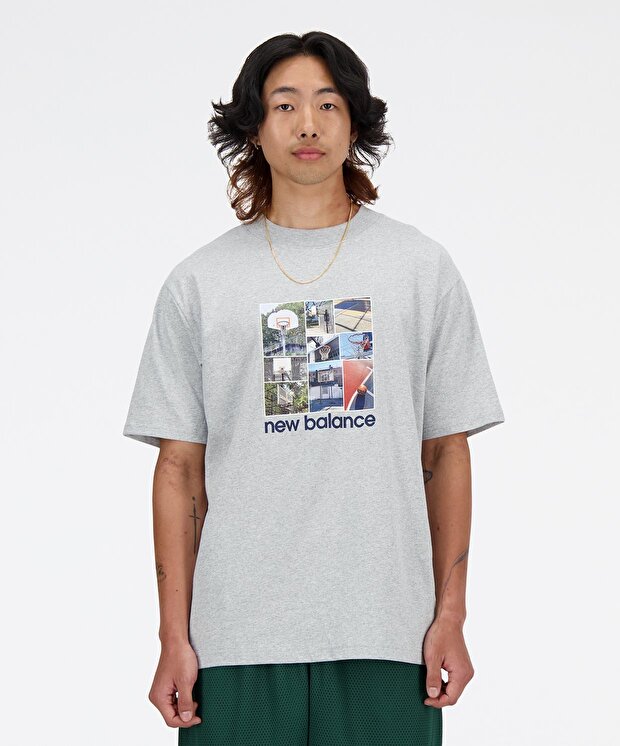 Мужская футболка New Balance Hoops Graphic
