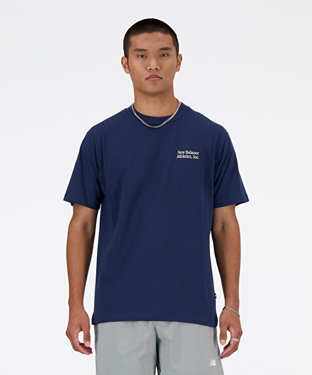 Мужская футболка New Balance Athletics Flocked Relaxed Tee