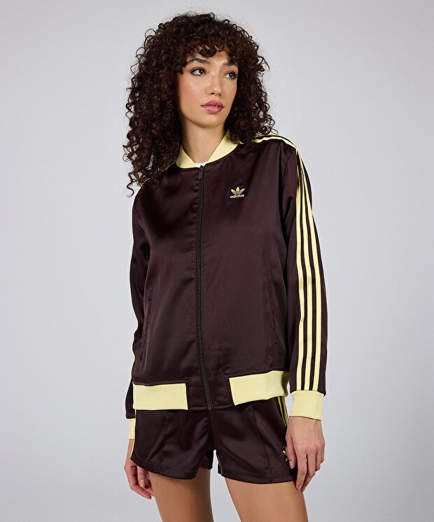 Resim adidas 3-Stripes Satin Jacket