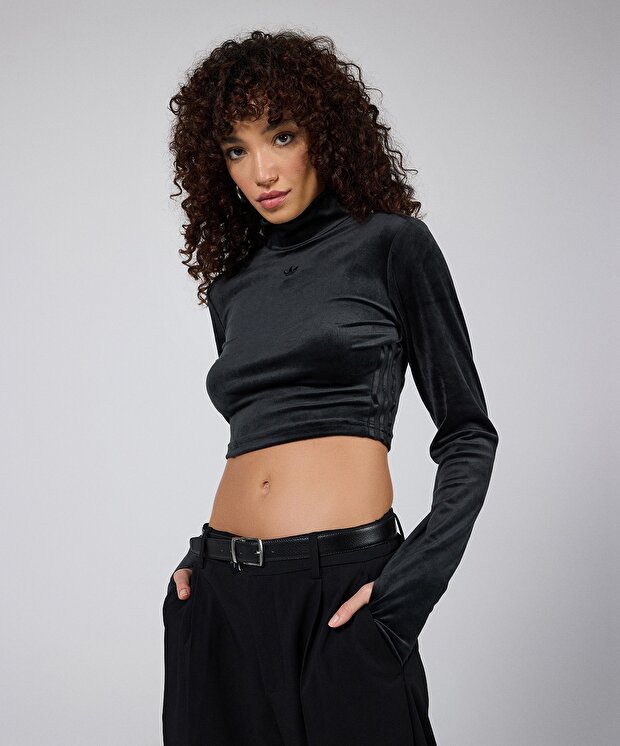 Женская футболка adidas Velvet Crop Top