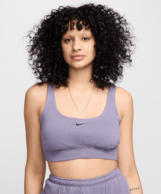 Женский спортивный бра Nike Sportswear Chill Terry Cropped Tank
