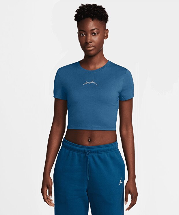 Женская футболка Jordan Slim Cropped