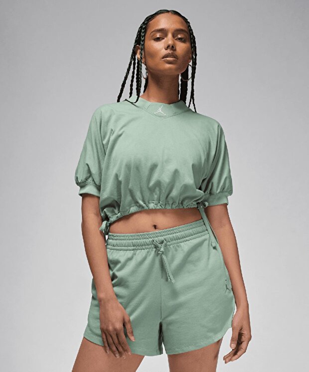 Женская футболка Jordan Knit Cropped Top