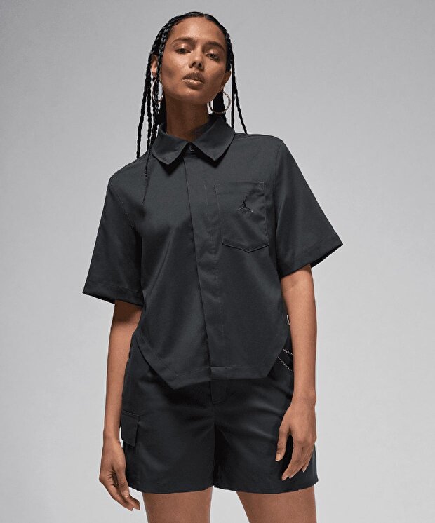 Женская рубашка Jordan Woven Crop Top