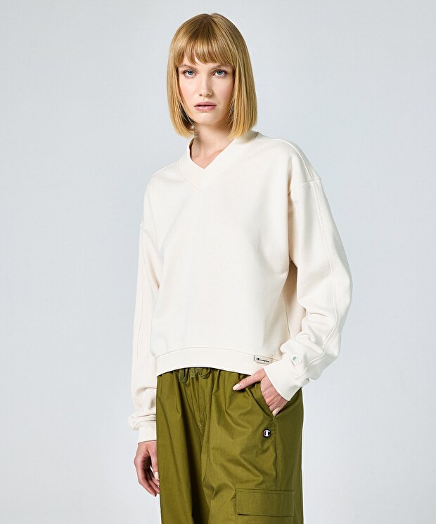 Женский свитшот Champion Eco Future Crewneck Croptop