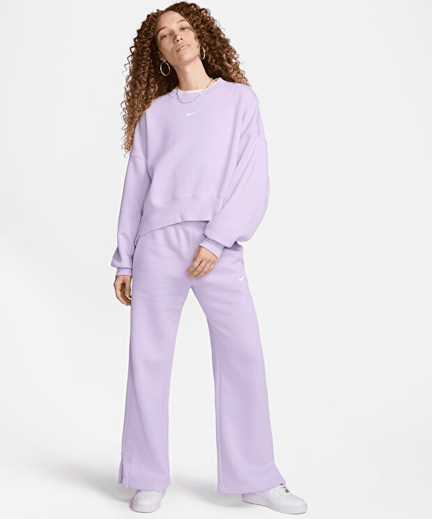 Женские спортивные штаны Nike Sportswear Phoenix Fleece High-Waisted Wide-Leg Sweatpants