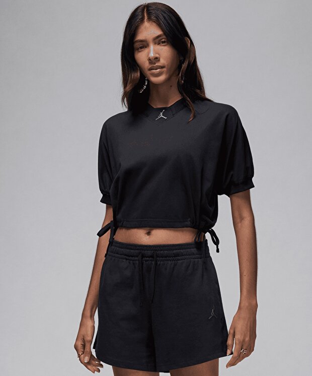 Женская футболка Jordan Knit Cropped Top