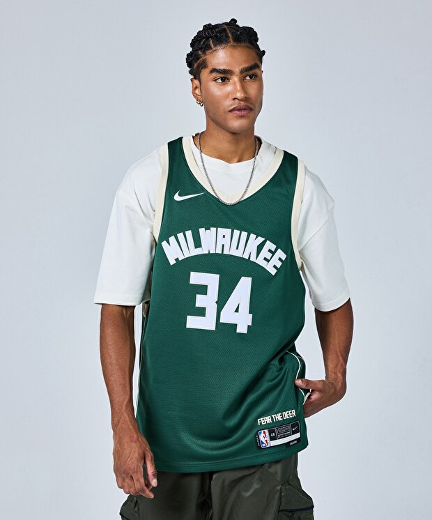 Мужские  Nike Milwaukee Bucks Icon Edition 22