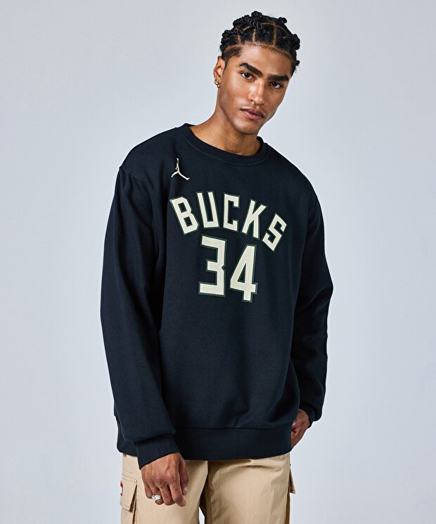 Мужской свитшот Nike Milwaukee Bucks Courtside Statement Edition