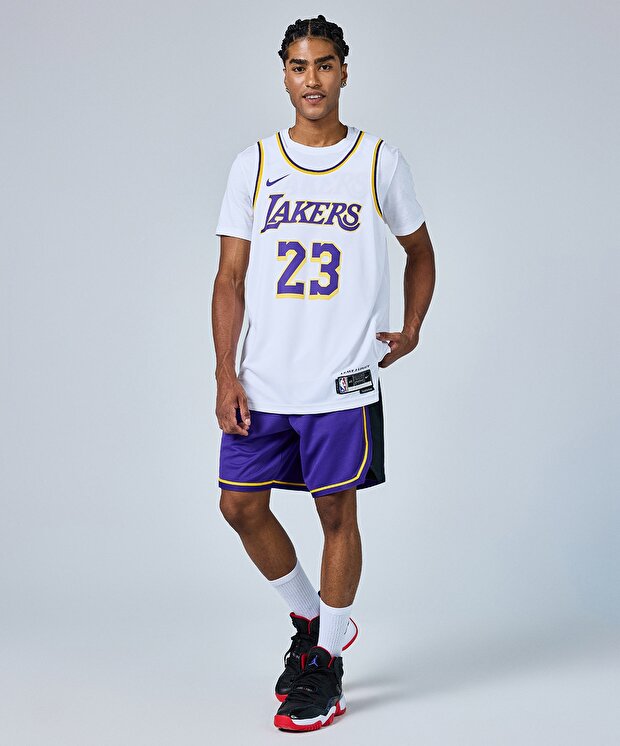 Мужские шорты Nike Los Angeles Lakers Statement Edition Dri-FIT Swingman Shorts