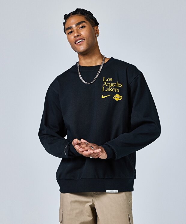 Мужской свитшот Nike Los Angeles Lakers Standard Issue Dri-Fit Nba