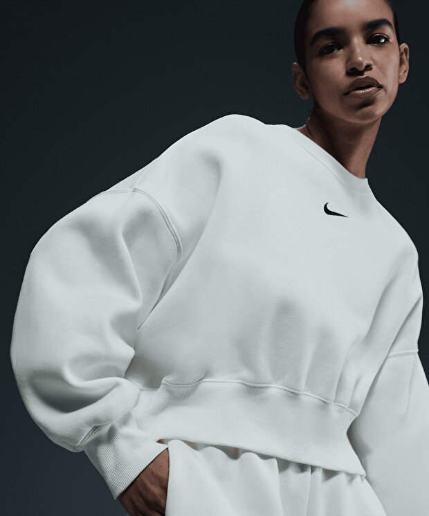 Женский свитшот Nike Sportswear Phoenix Fleece Over-Oversized Crew-Neck