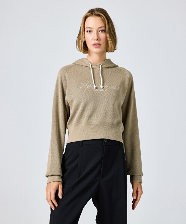Женский свитшот Puma Classics Relaxed Hoodie