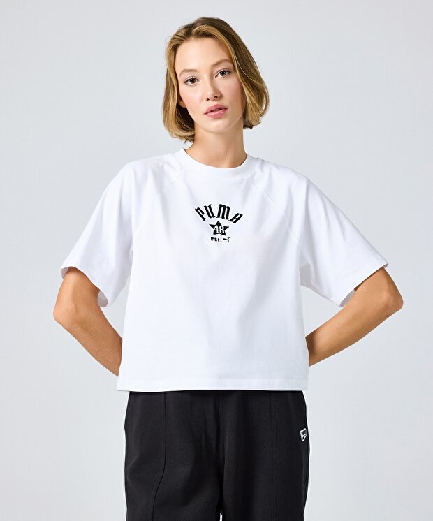 Женская футболка Puma Classics Relaxed Tee